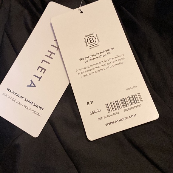 🖤 Athleta Wavebreak Swim Short // Black - Picture 6 of 10